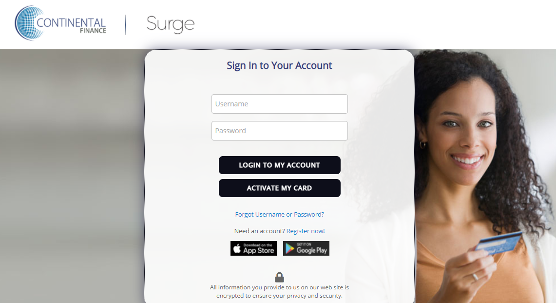 Continental Finance Login
