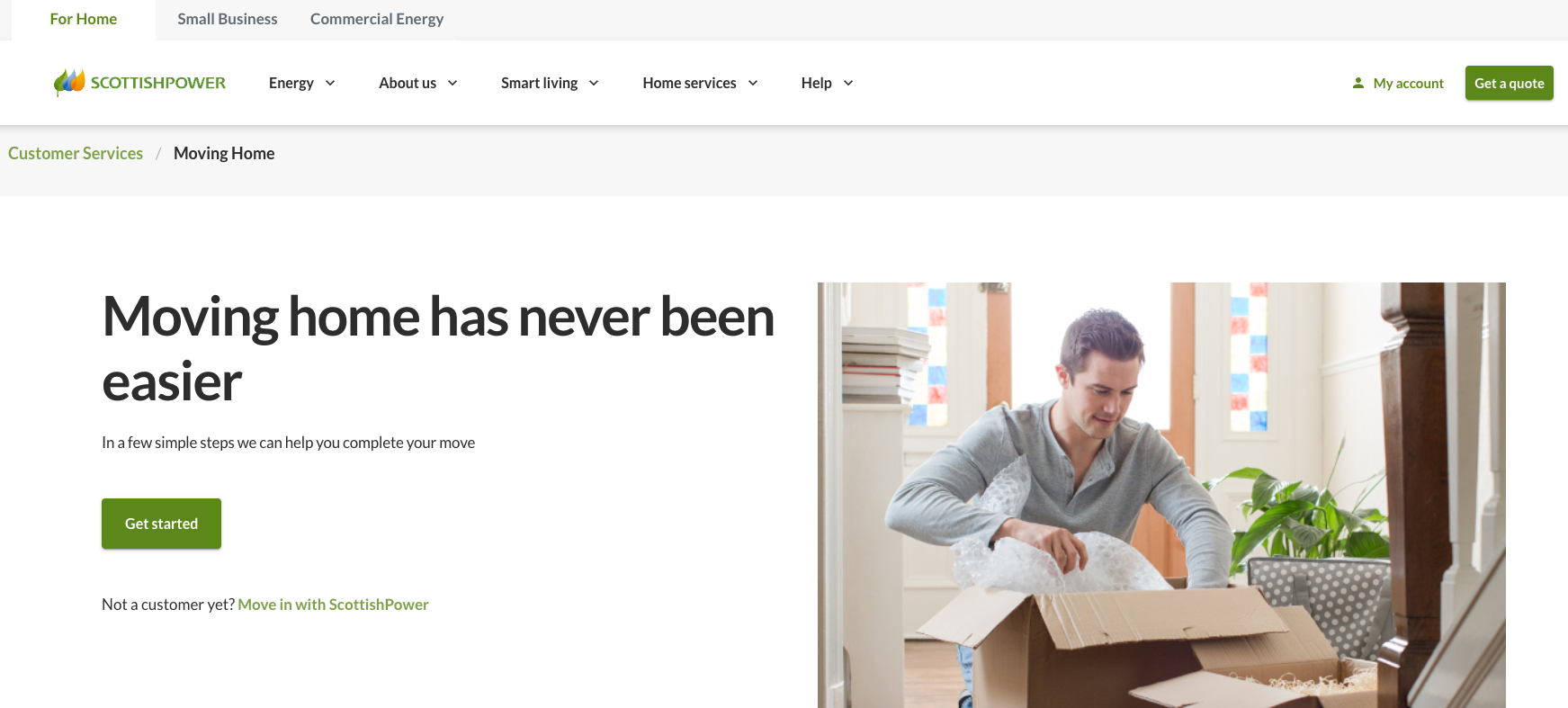 scottish power new customer