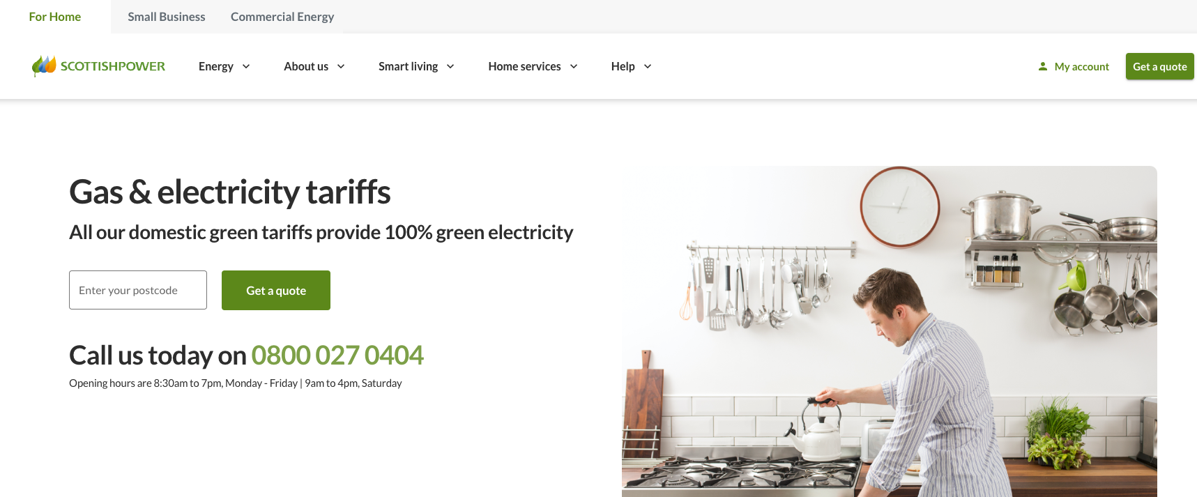 scottish power tariffs