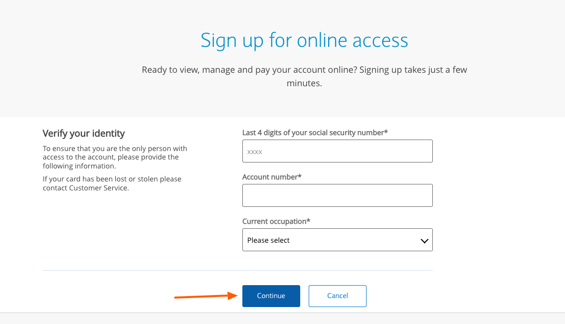 hawaiian credit card setup page