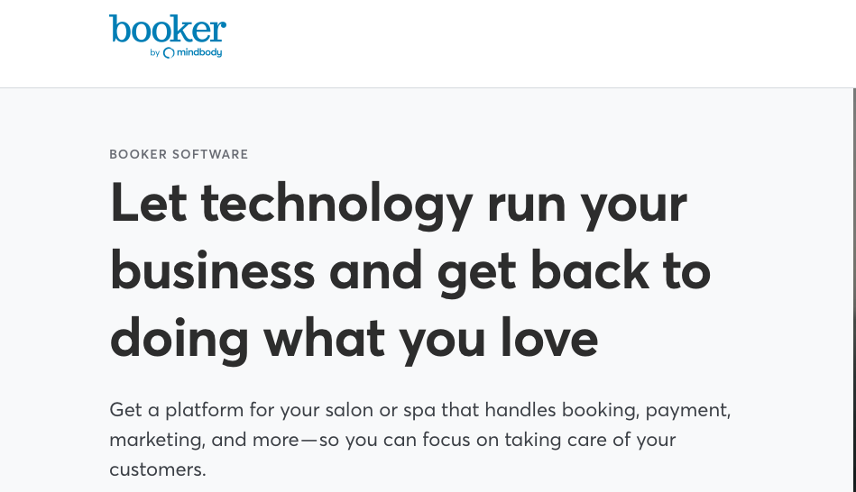 spa booker officail site