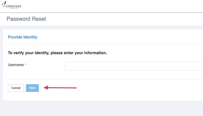 compass associate forgot password